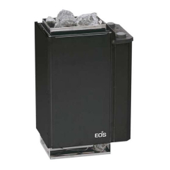 EOS Saunaofen Mini M3 W 3,0 kW mit integrierter Steuerung Anthrazit Perleffekt 
