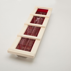 Holzrahmen für Vitallight-Strahler gerader Wandaufbau - Espe 