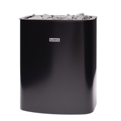 NARVI Wand Saunaofen Aava NC E Electric 9 kW Black für externe Steuerung 