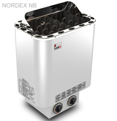 NORDEX Trendline Saunaofen Außenmantel Edelstahl - mit integr. Steuerung 