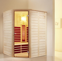 TrioSol Infrarotkabine Natura 148 Eck 