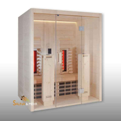 VitaMy Infrarot Wärmekabine 164 Basic mit IR-Strahler u. IR-Platten Basic (B)