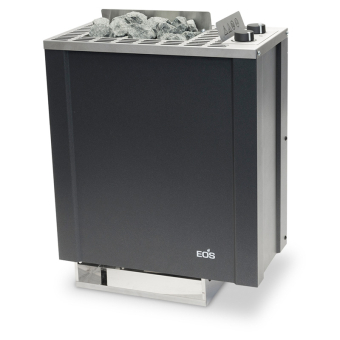 EOS Saunaofen Filius Control W mit integrierter Steuerung Anthrazit Perleffekt 