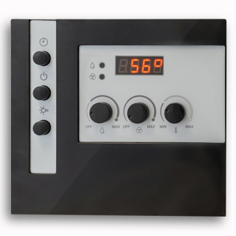 Sauna Steuergerät N-E3C für Finnische Sauna und Combibetrieb 
