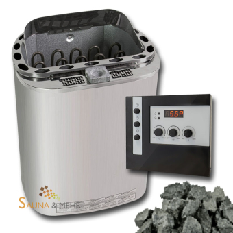 Kombi-Saunaofen Scandia Combi NEXT  + Klima Steuerung N-E3C 