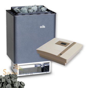 Technik-Set | EOS Thermat Saunaofen 7,5 kW + Steuerung Econ D1 + Saunasteine 